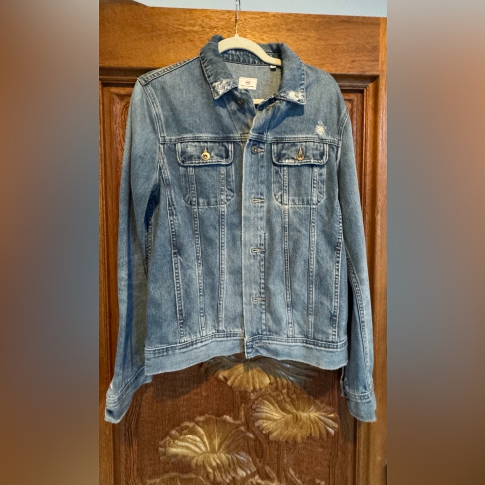 AG Adriano Goldschmied Blue Jean Jacket